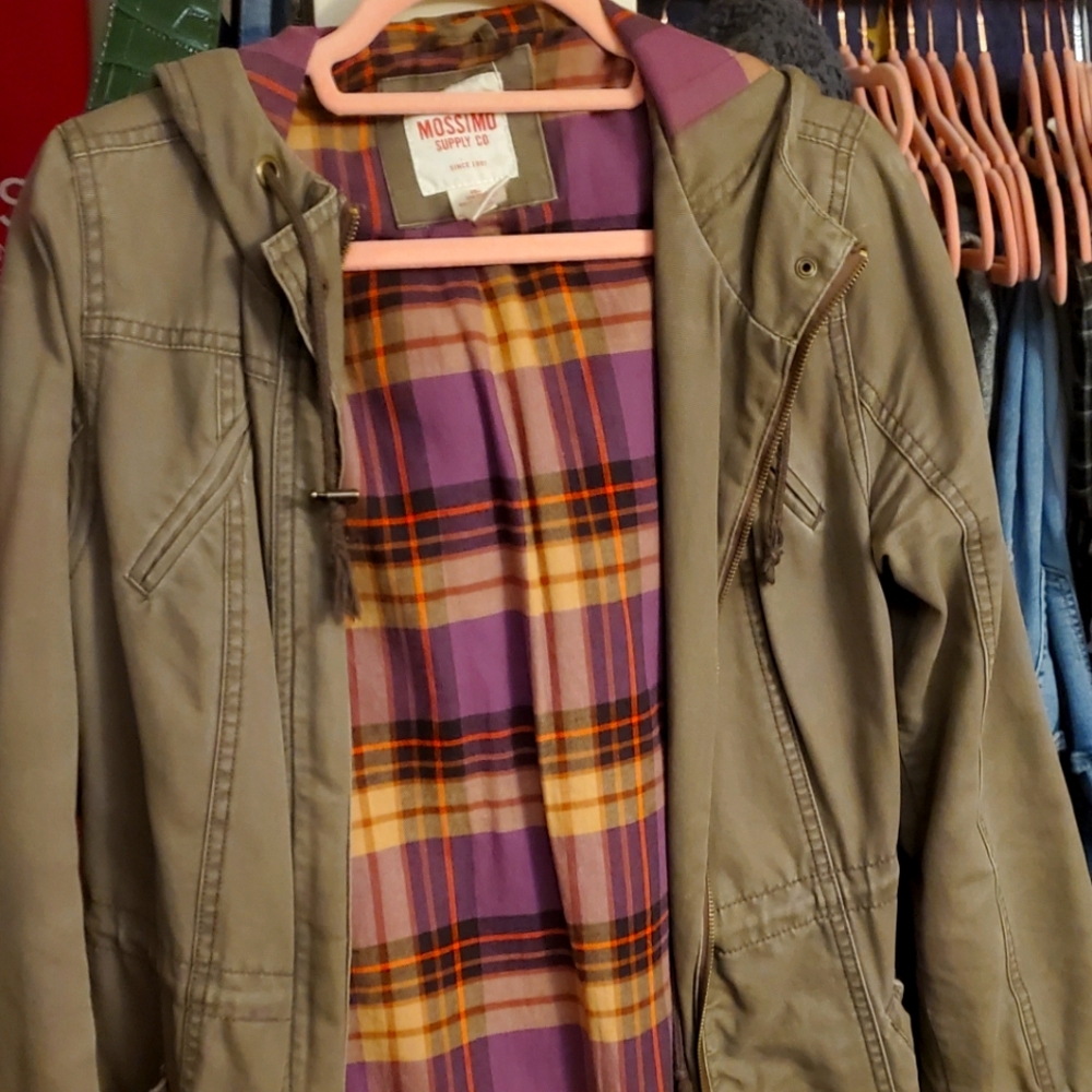 Green army jacket